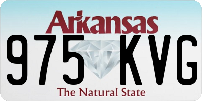 AR license plate 975KVG