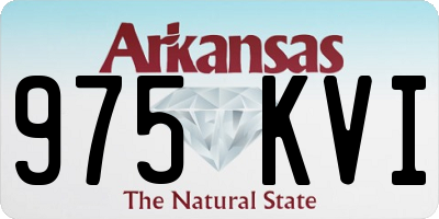 AR license plate 975KVI