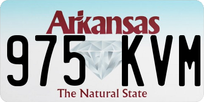 AR license plate 975KVM