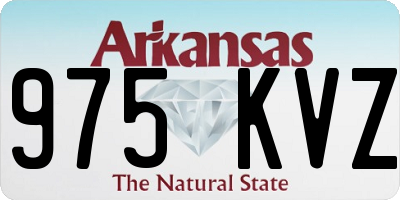 AR license plate 975KVZ
