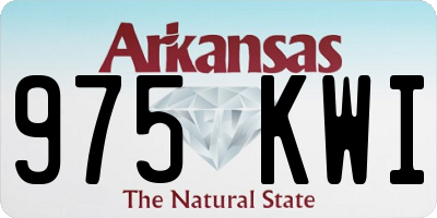 AR license plate 975KWI