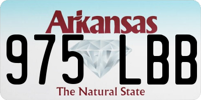 AR license plate 975LBB
