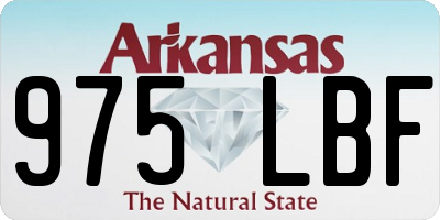 AR license plate 975LBF