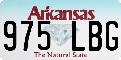 AR license plate 975LBG