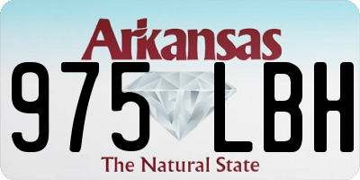 AR license plate 975LBH