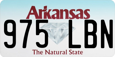 AR license plate 975LBN