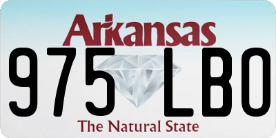 AR license plate 975LBO