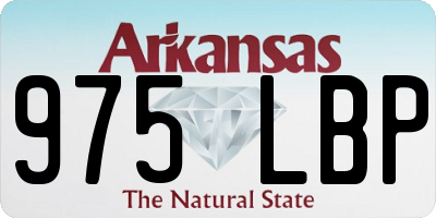 AR license plate 975LBP