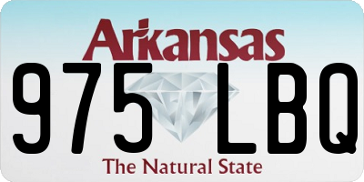 AR license plate 975LBQ