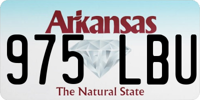 AR license plate 975LBU
