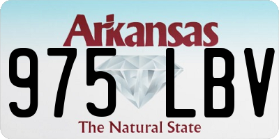 AR license plate 975LBV