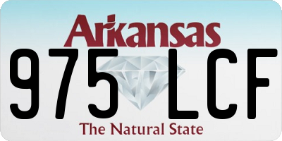 AR license plate 975LCF