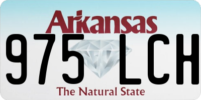 AR license plate 975LCH