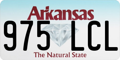 AR license plate 975LCL