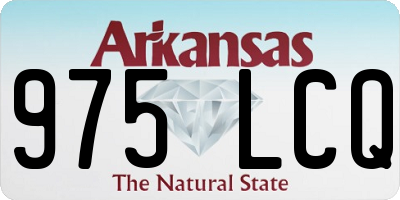 AR license plate 975LCQ