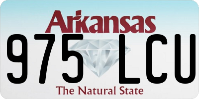 AR license plate 975LCU