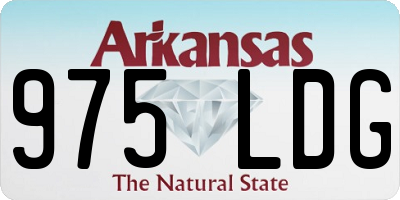 AR license plate 975LDG