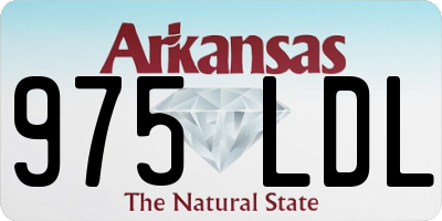 AR license plate 975LDL
