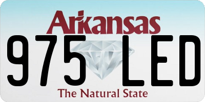 AR license plate 975LED