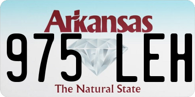 AR license plate 975LEH