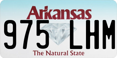 AR license plate 975LHM