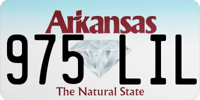 AR license plate 975LIL