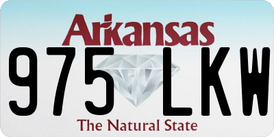 AR license plate 975LKW