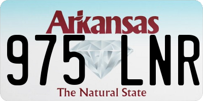 AR license plate 975LNR