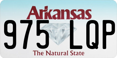 AR license plate 975LQP