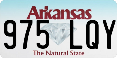 AR license plate 975LQY