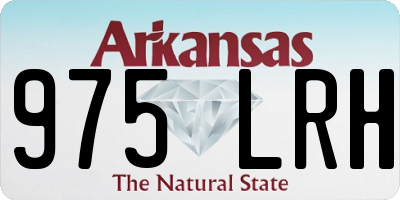 AR license plate 975LRH