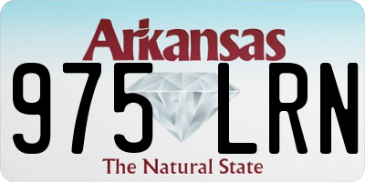 AR license plate 975LRN