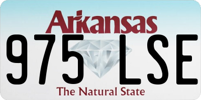 AR license plate 975LSE