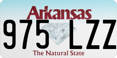 AR license plate 975LZZ