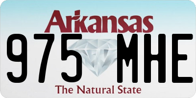 AR license plate 975MHE