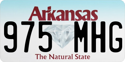 AR license plate 975MHG