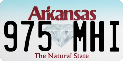 AR license plate 975MHI