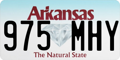 AR license plate 975MHY