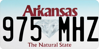 AR license plate 975MHZ