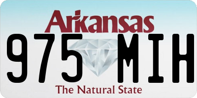 AR license plate 975MIH