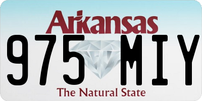 AR license plate 975MIY