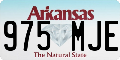 AR license plate 975MJE