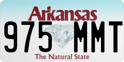 AR license plate 975MMT