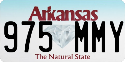 AR license plate 975MMY