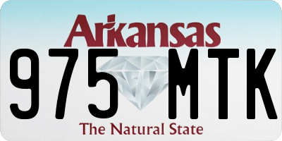 AR license plate 975MTK