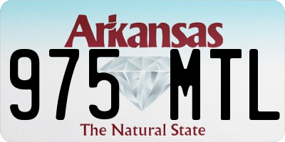 AR license plate 975MTL
