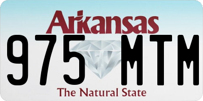 AR license plate 975MTM