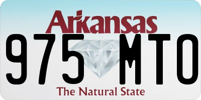 AR license plate 975MTO