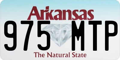 AR license plate 975MTP