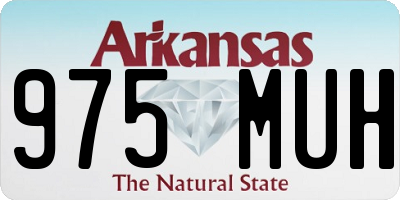 AR license plate 975MUH